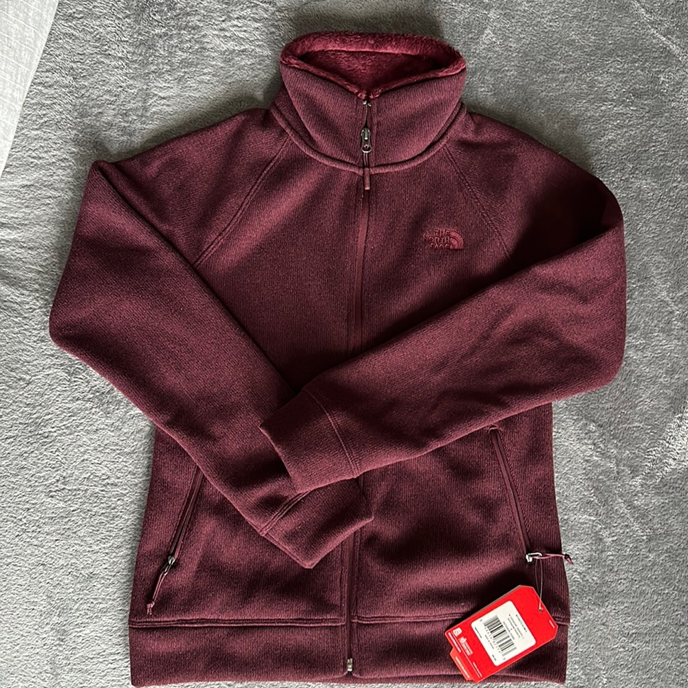 NEW Women’s Small North Face Crescent Raschel Full-Zip Jacket